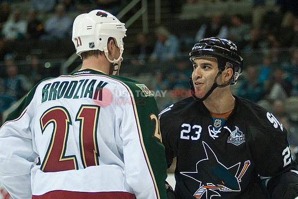 NHL: Minnesota Wild at San Jose Sharks