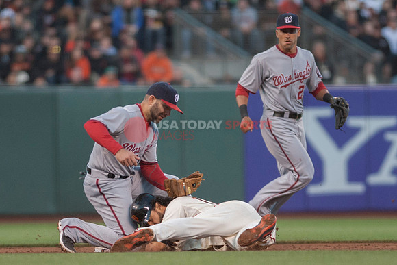 MLB: Washington Nationals at San Francisco Giants