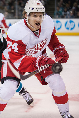 NHL: Detroit Red Wings at San Jose Sharks
