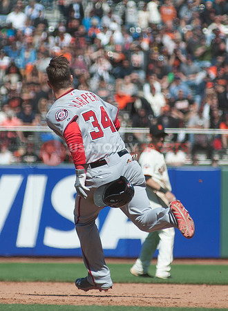 MLB: Washington Nationals at San Francisco Giants