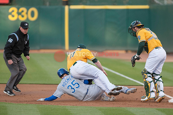 MLB: Kansas City Royals at Oakland Athletics