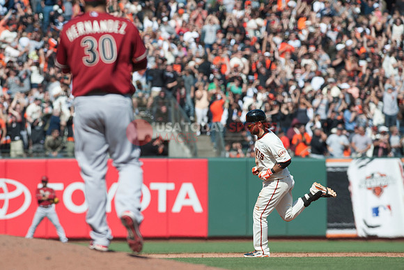 MLB: Arizona Diamondbacks at San Francisco Giants