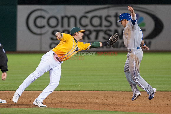MLB: Kansas City Royals at Oakland Athletics