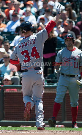 MLB: Washington Nationals at San Francisco Giants