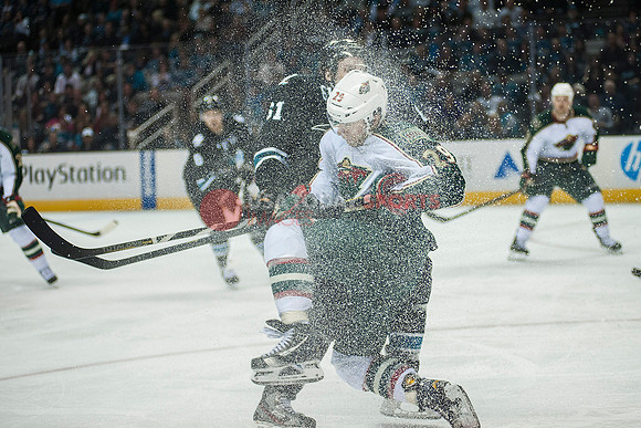 NHL: Minnesota Wild at San Jose Sharks