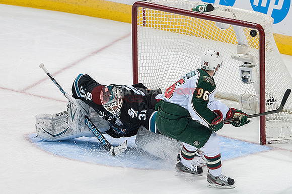 NHL: Minnesota Wild at San Jose Sharks