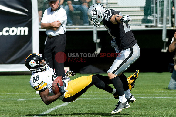 NFL: Pittsburgh Steelers at Oakland Raiders