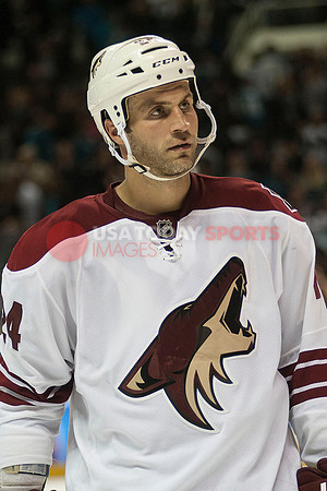 NHL: Phoenix Coyotes at San Jose Sharks