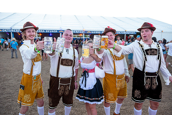 Sierra Nevada's Oktoberfest in Chico, Ca.