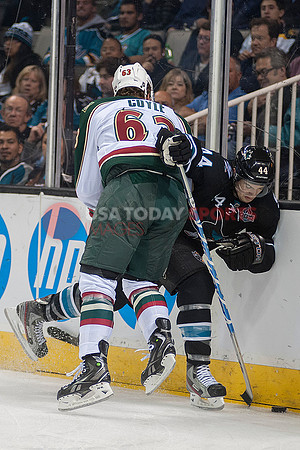 NHL: Minnesota Wild at San Jose Sharks