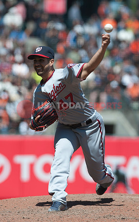 MLB: Washington Nationals at San Francisco Giants