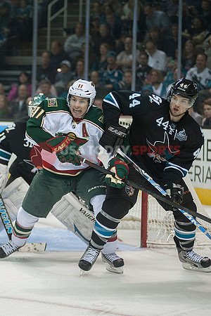 NHL: Minnesota Wild at San Jose Sharks