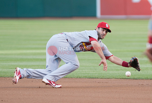 MLB: St. Louis Cardinals at Oakland Athletics
