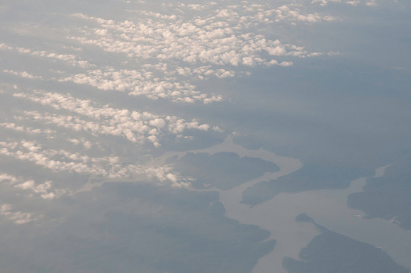 Photos from 30,000ft above the ground.