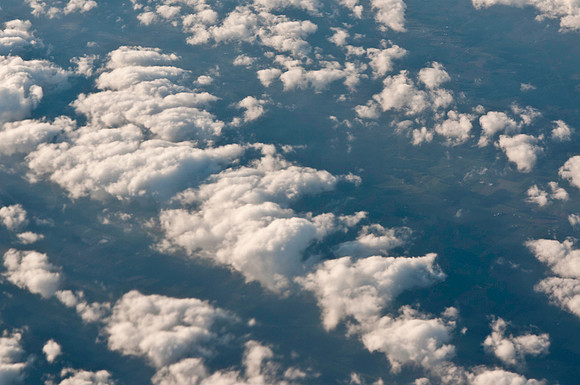 Photos from 30,000ft above the ground.