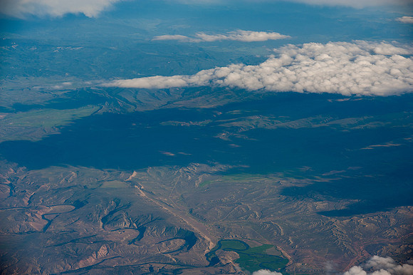 Photos from 30,000ft above the ground.