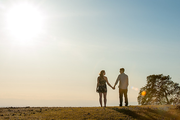 Engagement Session at Table Mountain