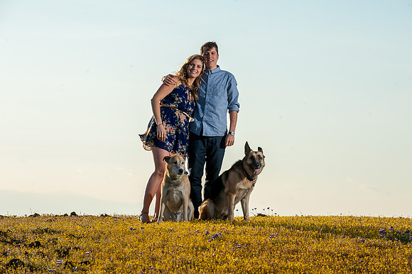 Engagement Session at Table Mountain