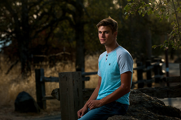 Senior Photo Session with Nolan Winter