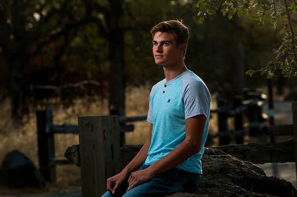 Senior Photo Session with Nolan Winter