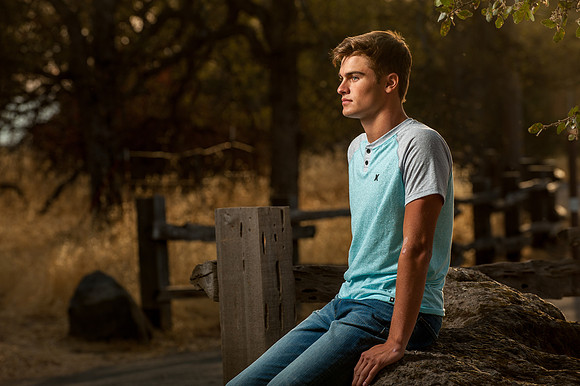 Senior Photo Session with Nolan Winter