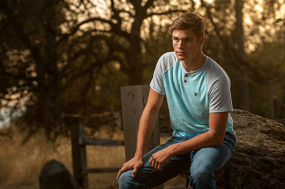 Senior Photo Session with Nolan Winter