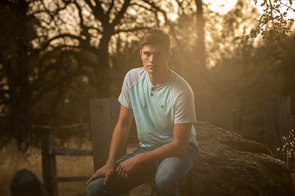 Senior Photo Session with Nolan Winter