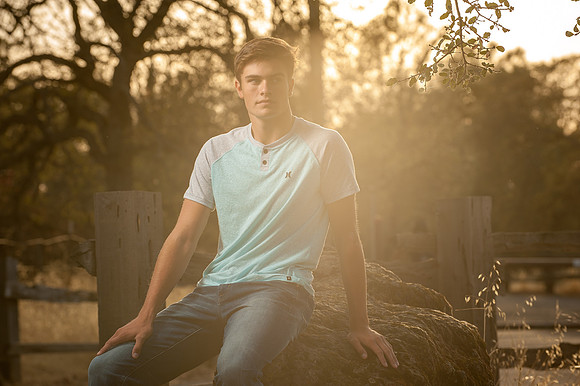 Senior Photo Session with Nolan Winter