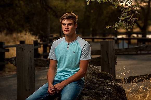Senior Photo Session with Nolan Winter
