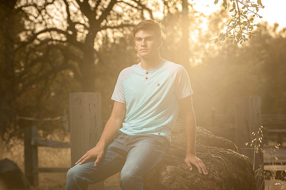 Senior Photo Session with Nolan Winter