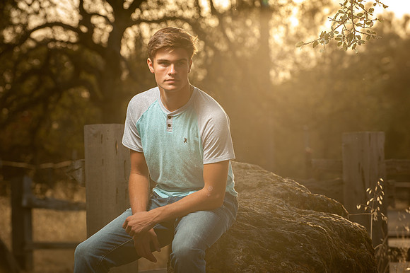 Senior Photo Session with Nolan Winter