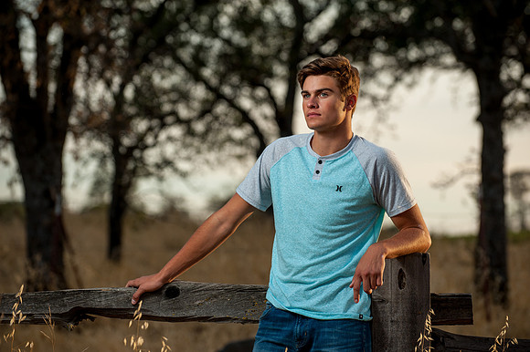 Senior Photo Session with Nolan Winter