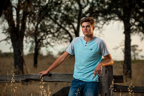 Senior Photo Session with Nolan Winter