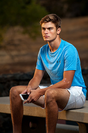 Senior Photo Session with Nolan Winter