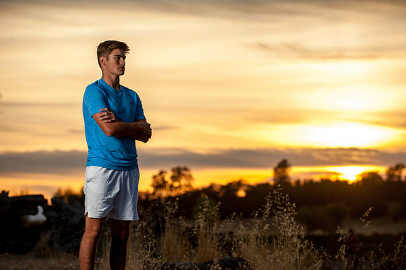Senior Photo Session with Nolan Winter
