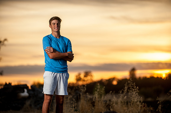Senior Photo Session with Nolan Winter