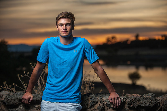 Senior Photo Session with Nolan Winter