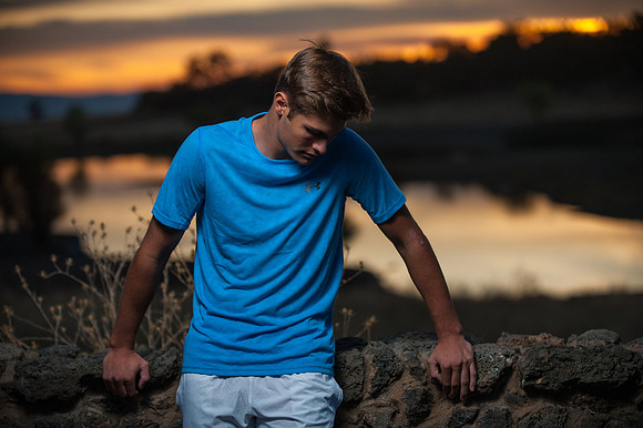 Senior Photo Session with Nolan Winter