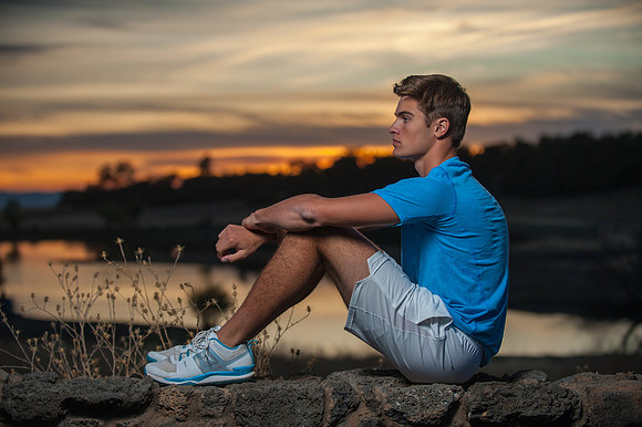Senior Photo Session with Nolan Winter