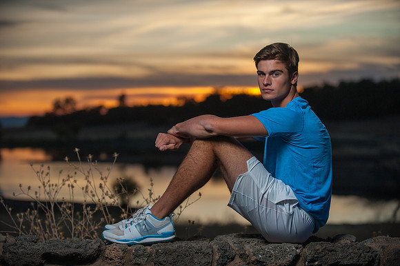 Senior Photo Session with Nolan Winter