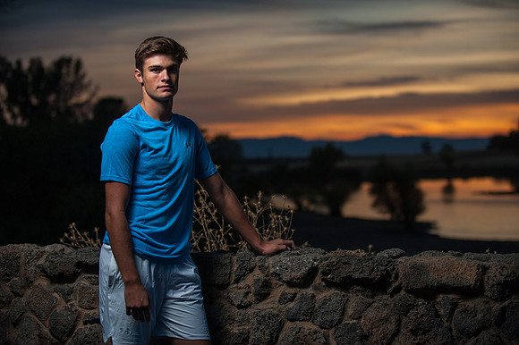Senior Photo Session with Nolan Winter