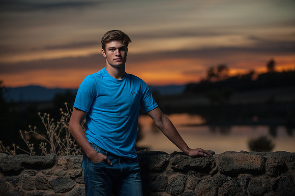 Senior Photo Session with Nolan Winter