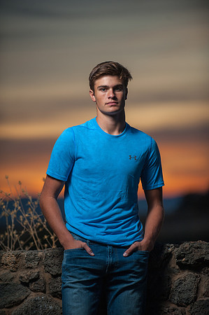 Senior Photo Session with Nolan Winter