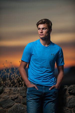 Senior Photo Session with Nolan Winter