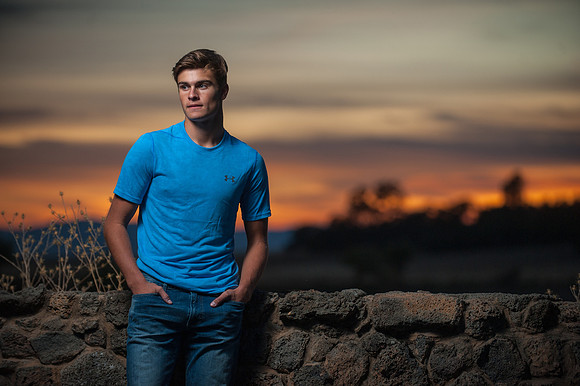 Senior Photo Session with Nolan Winter