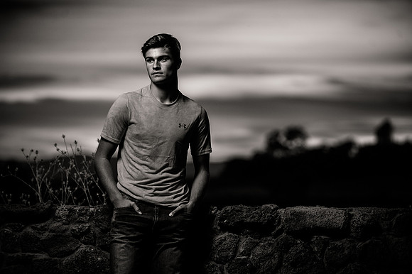 Senior Photo Session with Nolan Winter