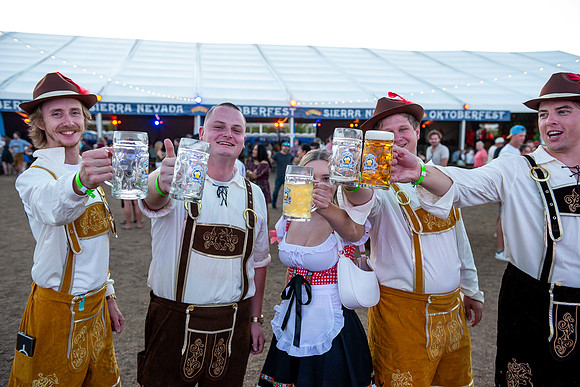 Sierra Nevada's Oktoberfest in Chico, Ca.