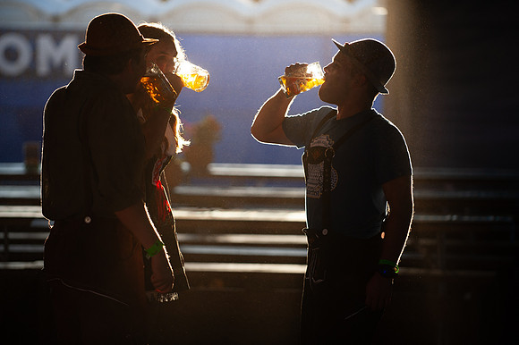 Sierra Nevada's Oktoberfest in Chico, Ca.